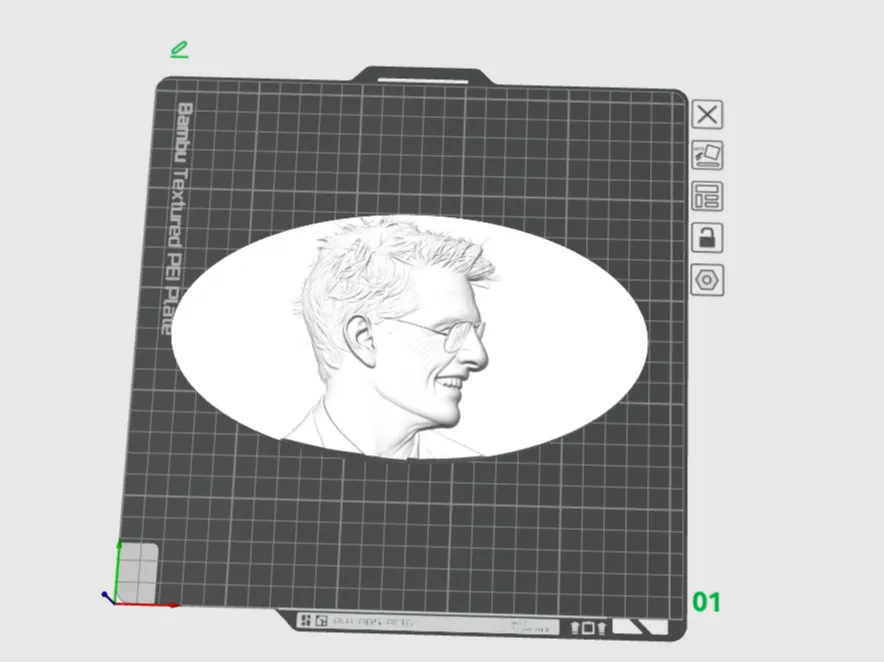 Tom Cruise relief - Free 3D Print Model - MakerWorld