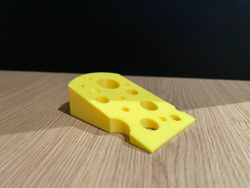 Door Stopper Cheese Edition