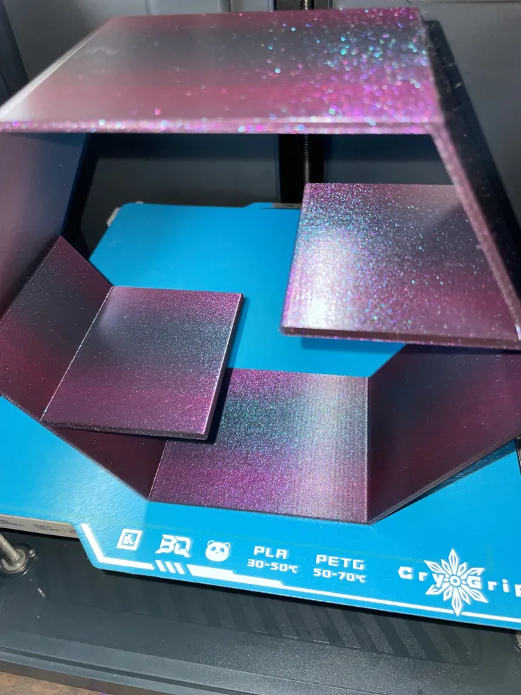 Dual Hex Shelf - Free 3D Print Model - MakerWorld