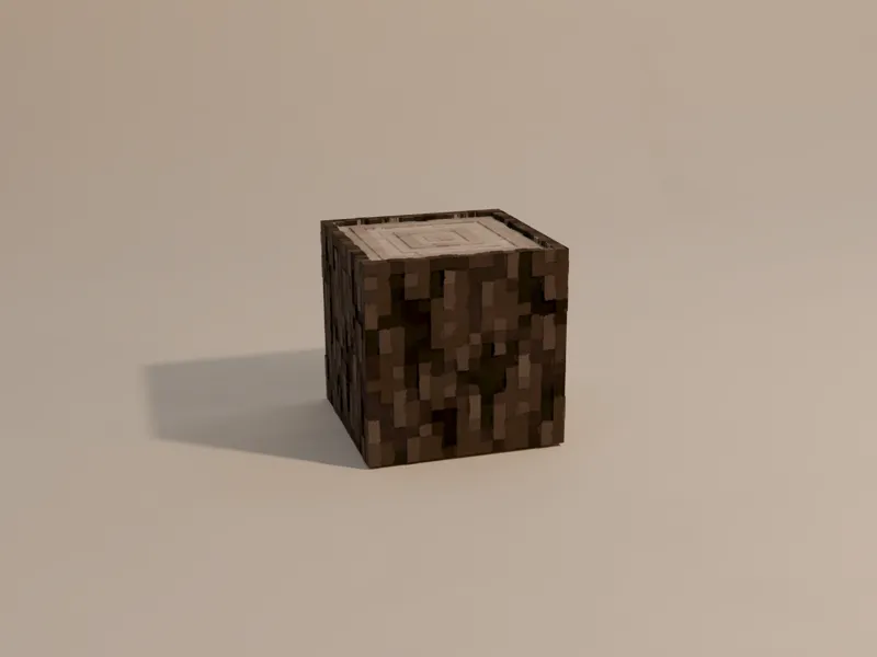 Minecraft Pale Oak Log