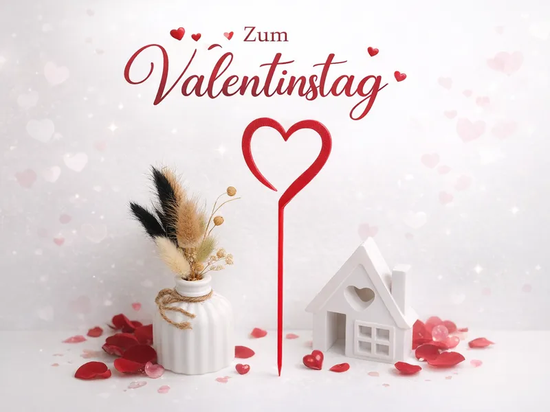 Blumenstecker "Heart"