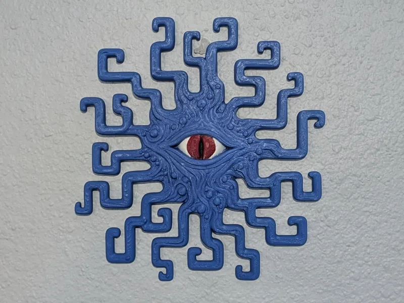 Cosmic Horror - Geometric Wall Sculpture