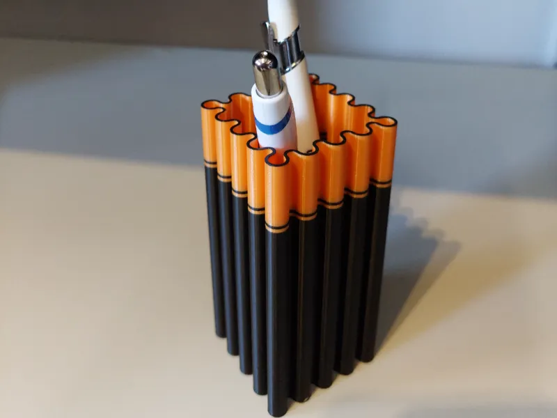 modern pen vase