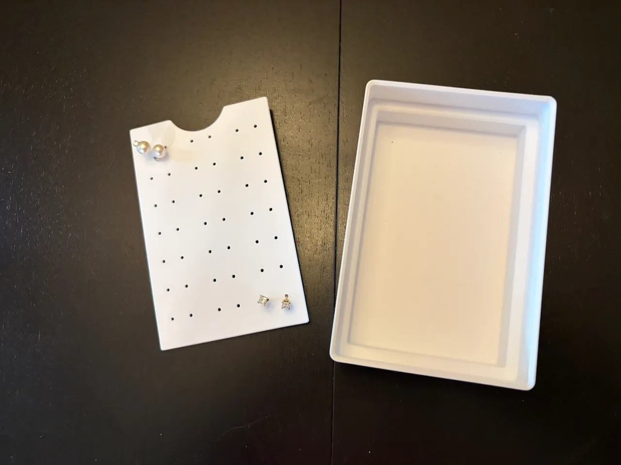 Gridfinity Earring Storage Box view 2