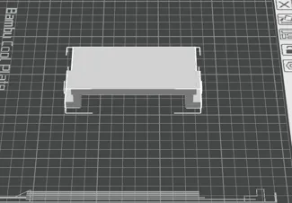 A mini shelf
