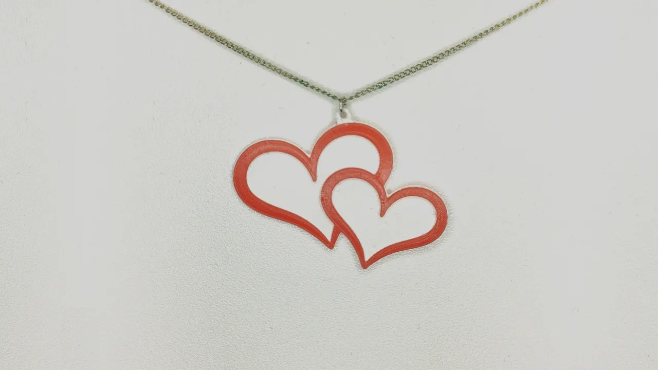 valentine hearts - earrings, pendant, decoration view 4