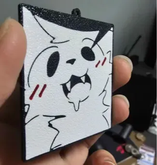 Vampire boykisser keychain!