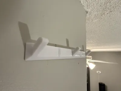 Low profile wall mount hooks