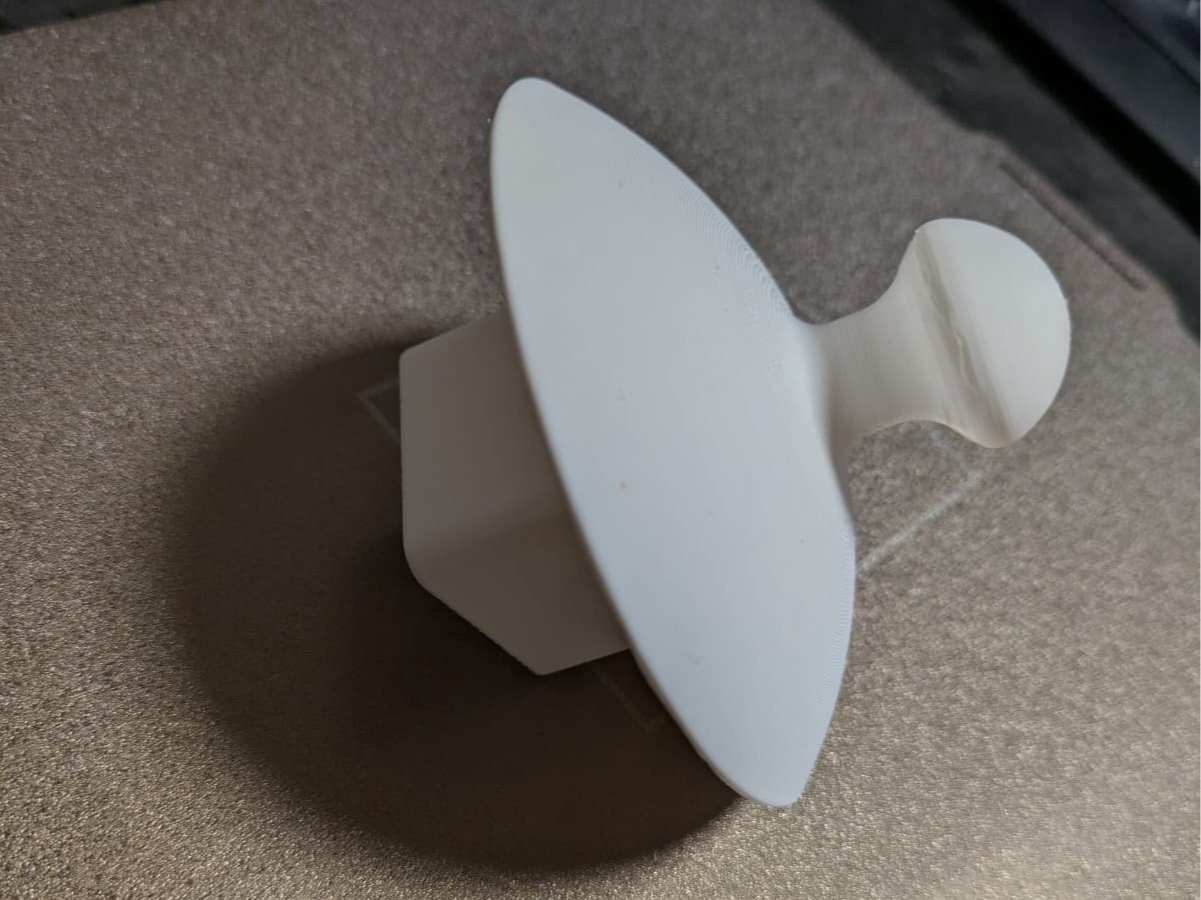 Baseball base plug with grip