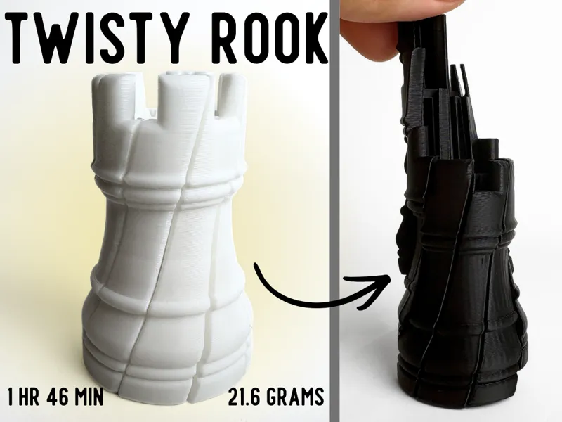 Twist Rook CHESS Fidget