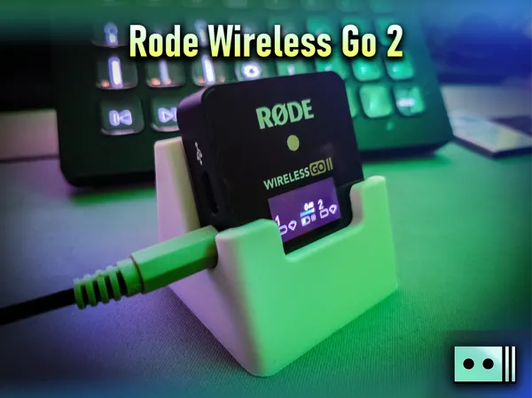 Support de bureau pour Rode Wireless Go II