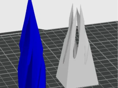 passthrough triangle fidget