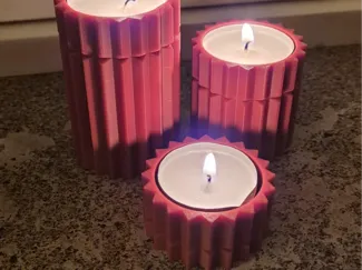 Candlestick for tealight candles