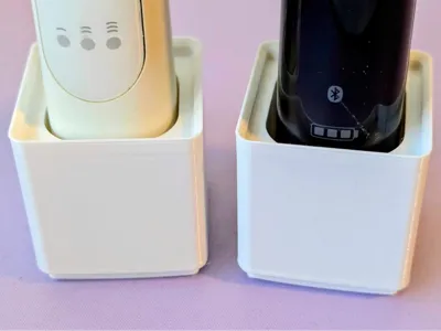 Gridfinity Electric Toothbrush Holder - Single Bin