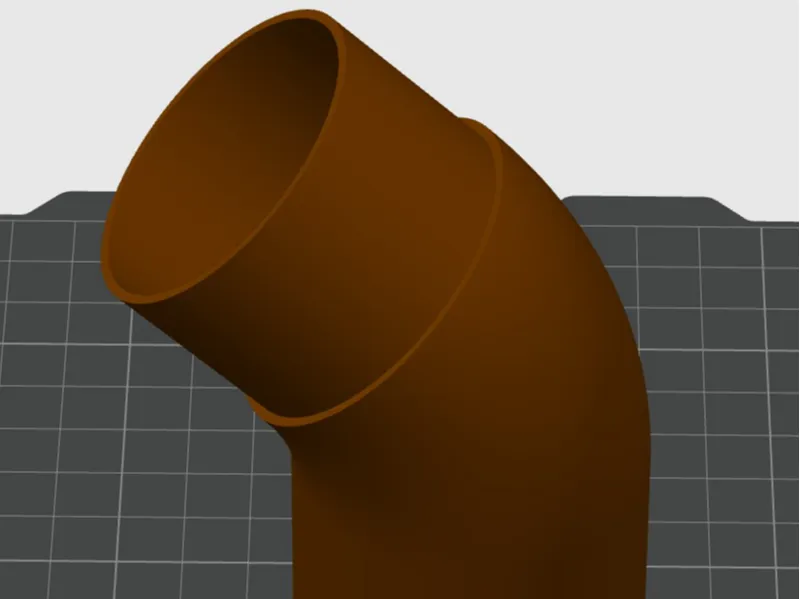 Elbow DN50 45 degree