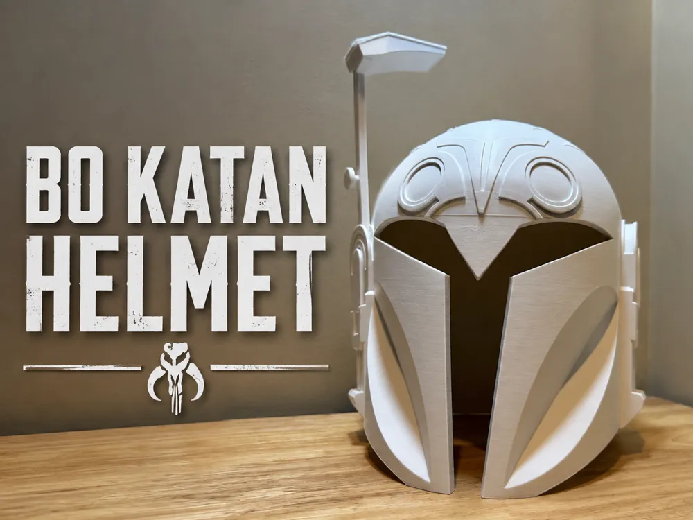 Pieza para disfraz o exhibición: Bo-Katan Kryze Mandalorian Helmet. Referencia del modelo original.