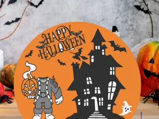 Halloween Leuchtkasten LED Lampe Light Box