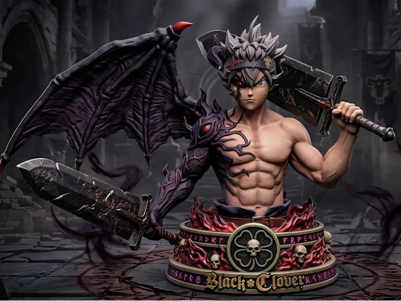 Asta Half-Demon Bust - Black Clover