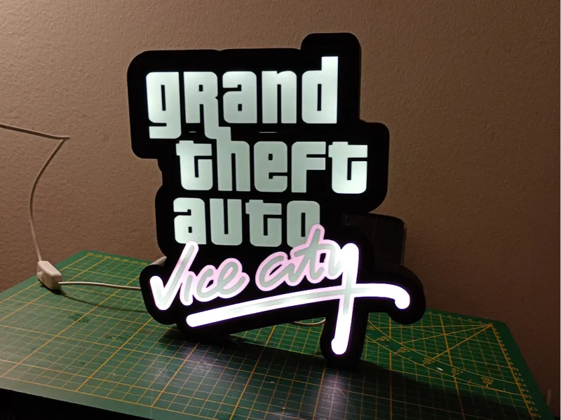 GTA Vice City lightbox