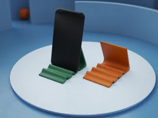 Simple Minimal Wave Phone Holder