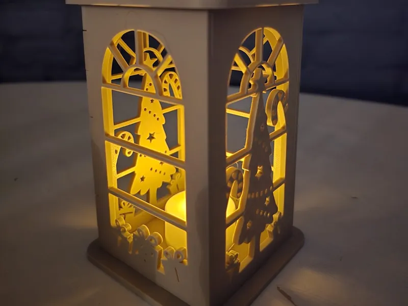 Christmas lantern Christmas tree