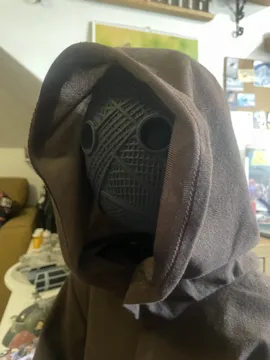Pieza para disfraz o exhibición: Jawa Face Mask — vista de referencia 3