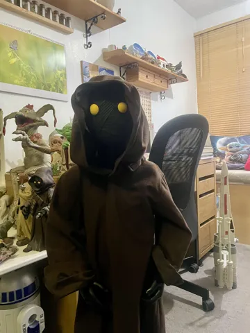 Pieza para disfraz o exhibición: Jawa Face Mask — vista de referencia 5