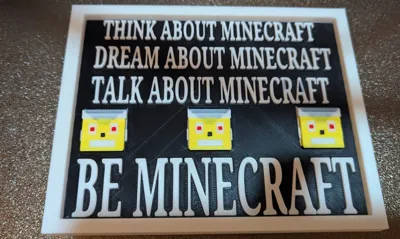 BE MINECRAFT