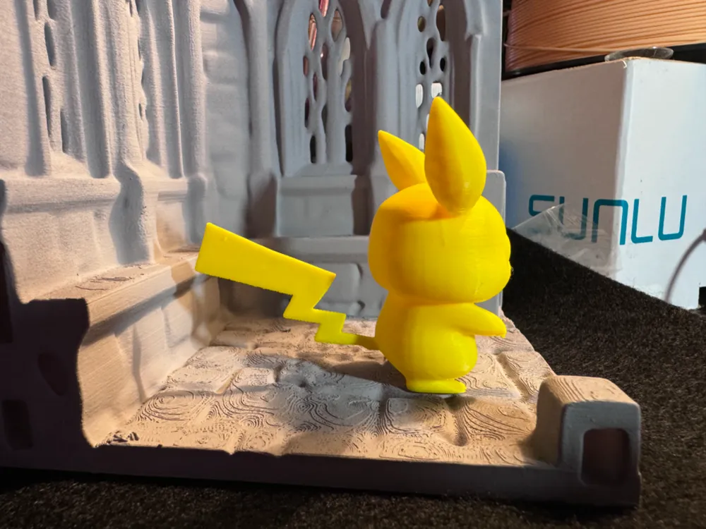 Pikachu Ranch Model Pikachu-Inspired Chibi Model by CorwineCustoms.3D LLC - MakerWorld
