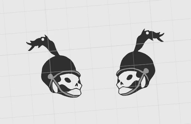 The Black Parade Pepe earrings My Chemical Romance view 2