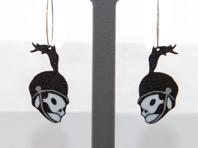 The Black Parade Pepe earrings My Chemical Romance