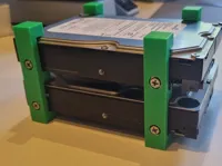 HDD Stack Rack – 4-Bay 3.5 Drive Bracket