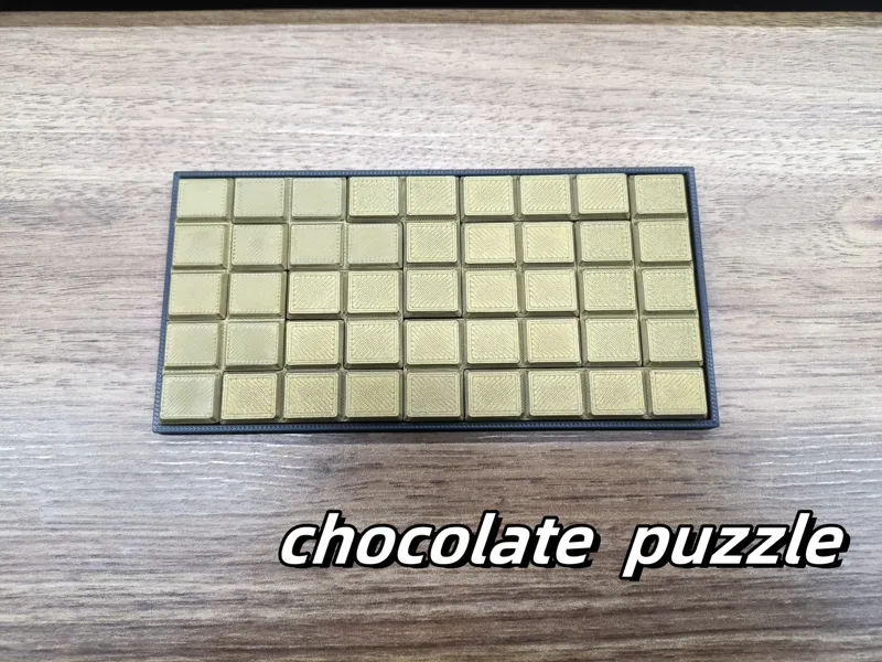 巧克力拼图puzzle（七级难度）