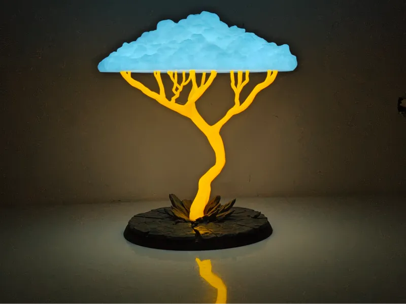 Lightning Bonsai Tree - LED desk lamp