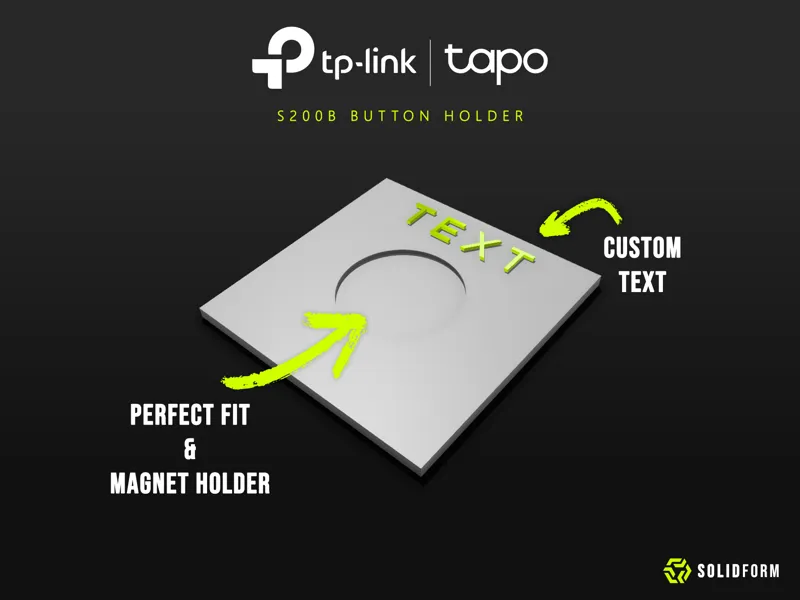 Tapo S200B Button Holder