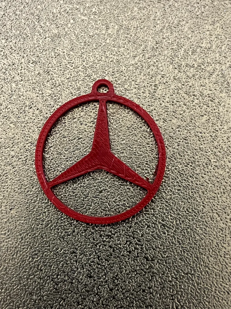 Benz Logo - Keychain