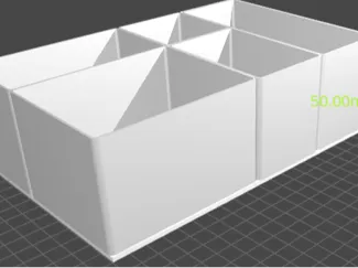 simple desk organiser