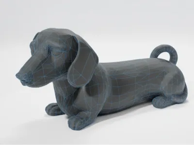 Dachshund Figurine