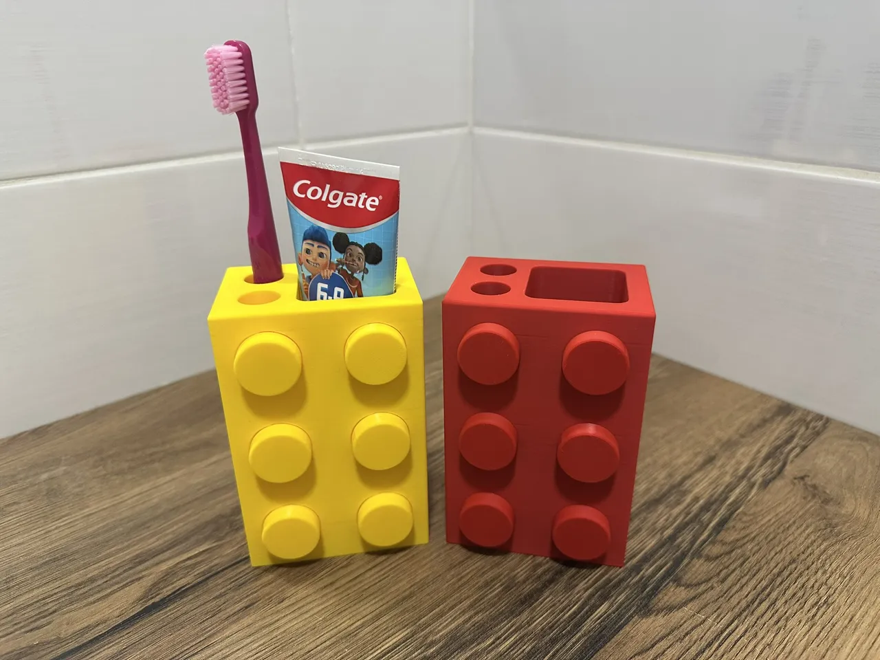 Brick - Toothpaste & Toothbrush Stand view 3