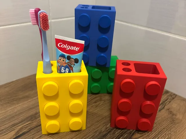 Brick - Toothpaste & Toothbrush Stand