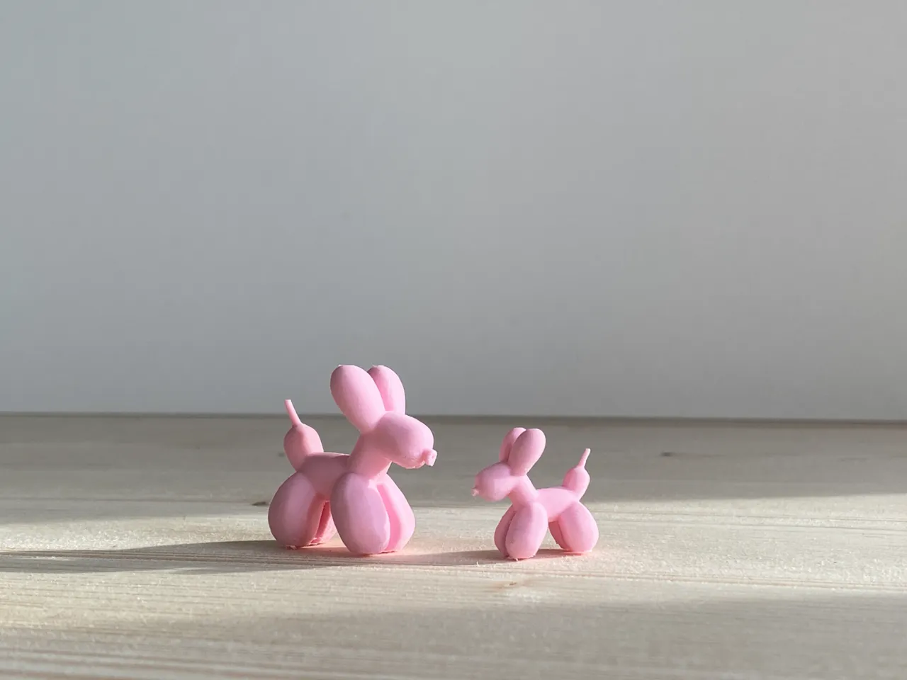 Mini Balloon Dog Figurine view 2