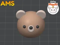 Koku Mochi Clicker Bear Basic AMS