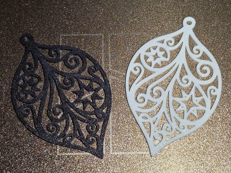 Christmas Tree Ornament Leaf 