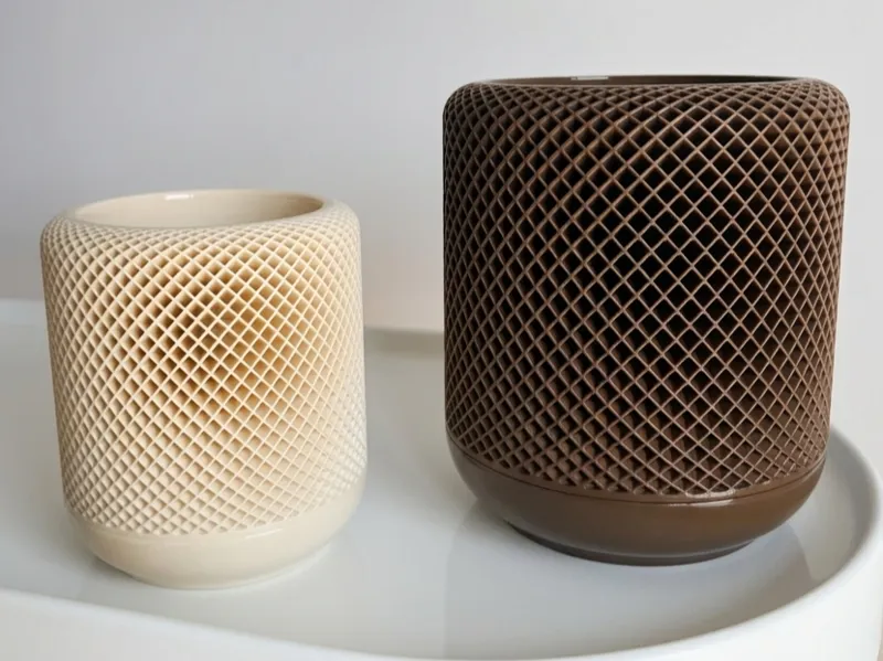 Modern Mesh Planter with Hidden Drainage Reservoir