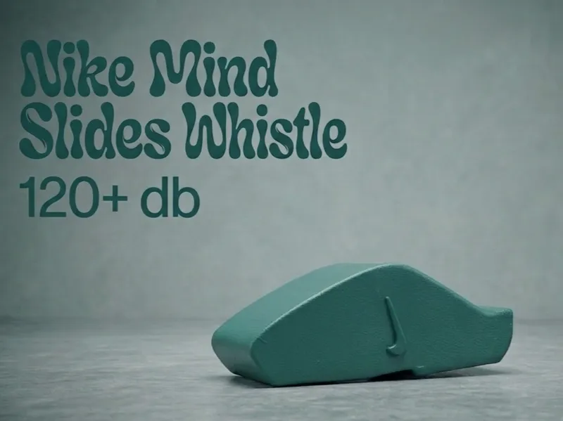 Nike Mind Slides Whistle 120+db 20min print time!