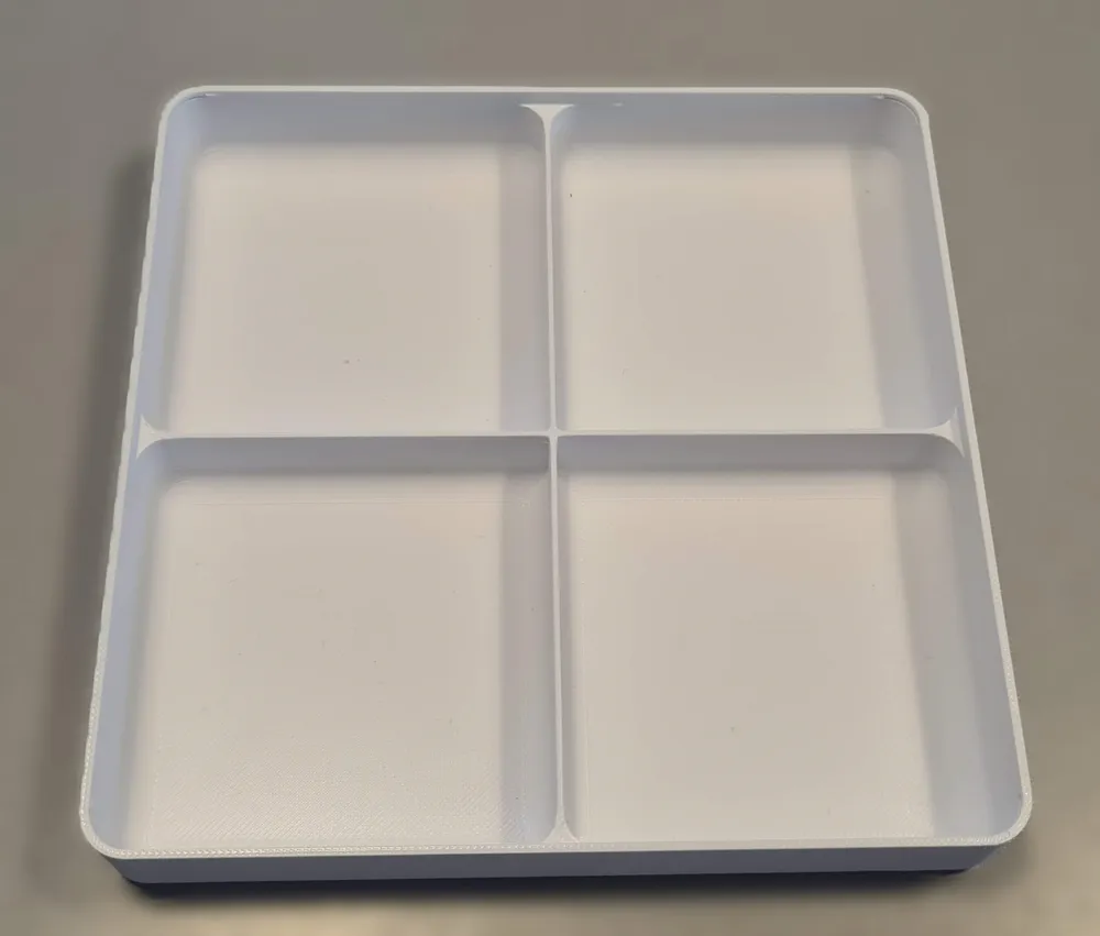 Versatile Interlocking Box with Customizable Layouts - 150mm by 150mm ...