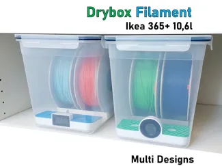IKEA 365 - Trockenbox - Filamentbox - Spulenhalter