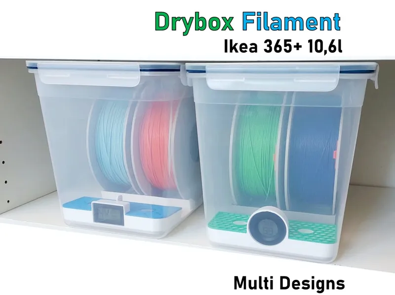 IKEA 365 - Trockenbox - Filamentbox - Spulenhalter
