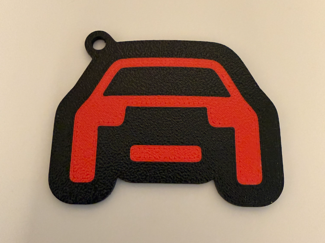 BMW Collision alert keychain