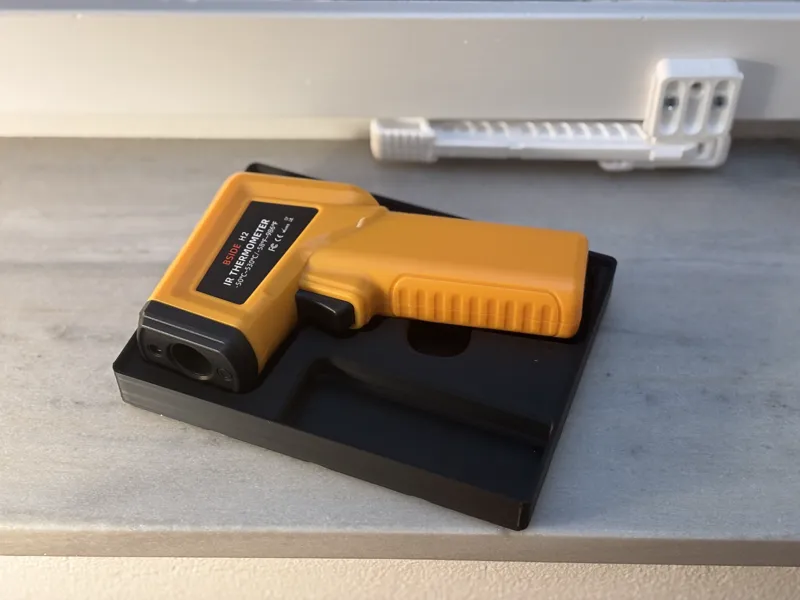 Gridfinity holder for IR Thermometer